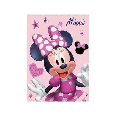 Plaid polaire minnie disney 1