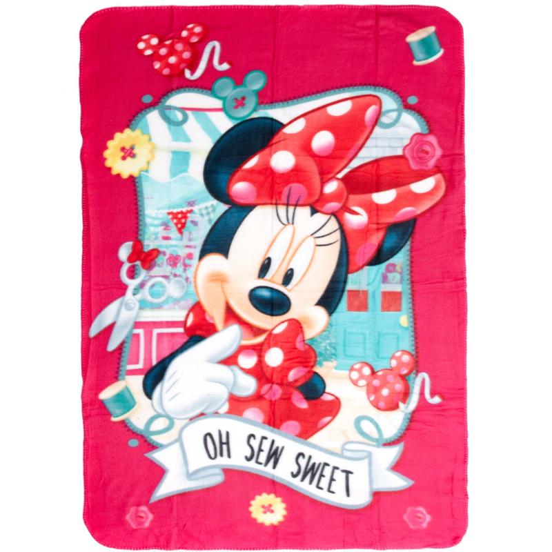 Plaid Polaire Minnie Disney - New discount.com