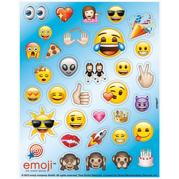 Autocollants Personnalisés  Mixte Emoji Amusant Autocollants