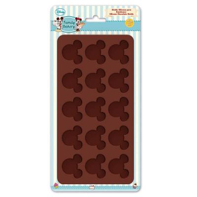 Plaque de moules en silicone à chocolats et gâteaux Mickey Disney