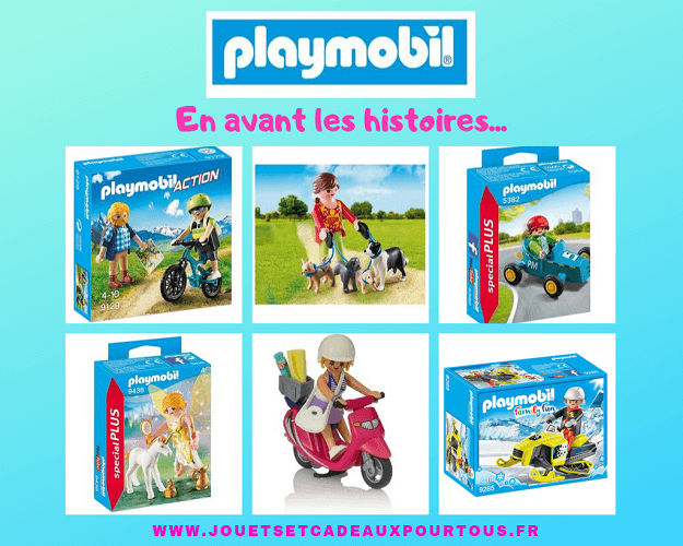 Playmobil - En avant pour l'histoire des figurines Playmobil !