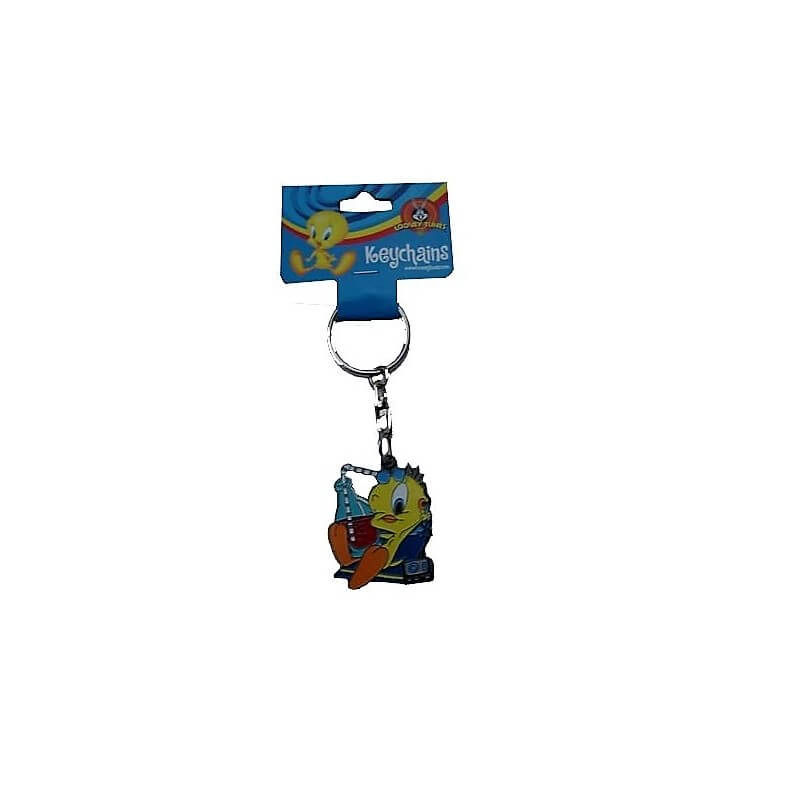 Porte cles titi zen a la plage en metal 8430269129457