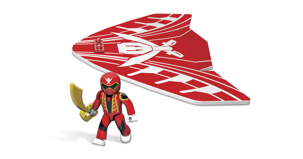 Power rangers super megaforce vol rouge 2