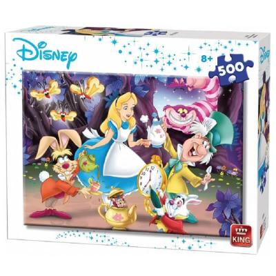 Puzzle Alice au pays des merveilles Disney de 500 pièces