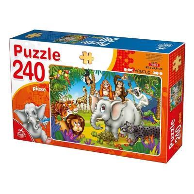 Puzzle les animaux sauvages de 240 pièces