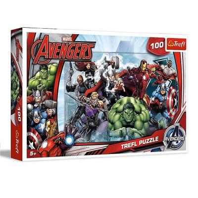 Puzzle avengers 100 pieces trefl