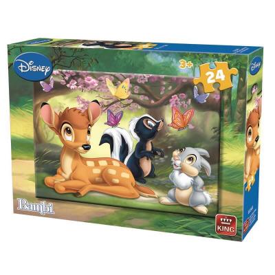 Puzzle Bambi Disney de 24 pièces version 2