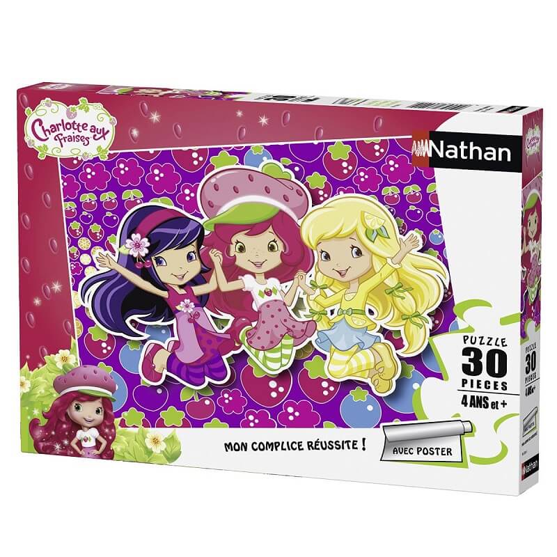 Puzzle Charlotte aux fraises 30 pièces - Enfant dès 4 ans