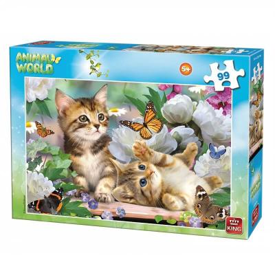 Puzzle chatons 99 pieces