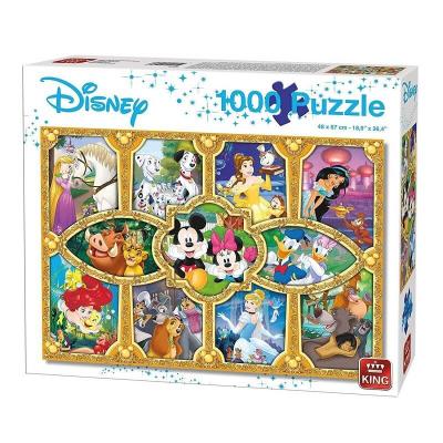 Puzzle disney moments magiques 1000 pieces