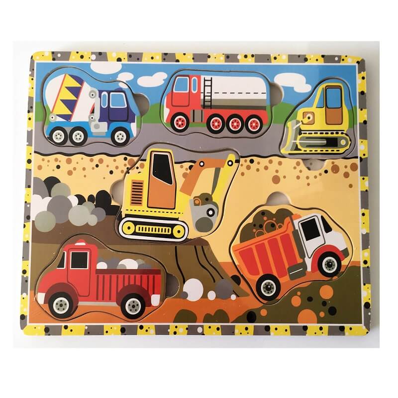 Alphabets en bois Puzzle jouets pour enfants 3 4 5 ans, Plateau de puzzles