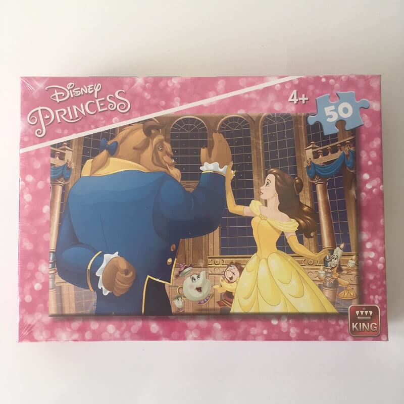 Puzzle la belle et la bete disney 50 pieces
