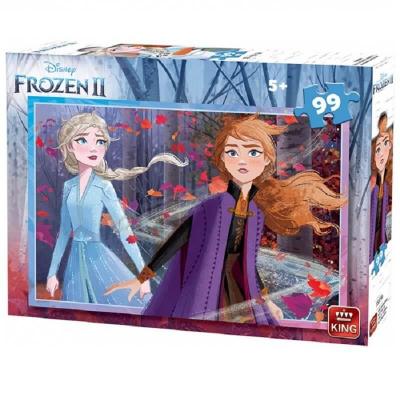 Trefl-pour Les Enfants à partir de 3 Ans Puzzle, 34381, Le Monde Incroyable  La Reine des neiges Disney Frozen 2