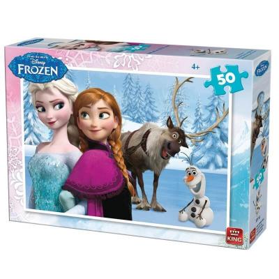 Puzzle La reine des neiges de 50 pièces version 1