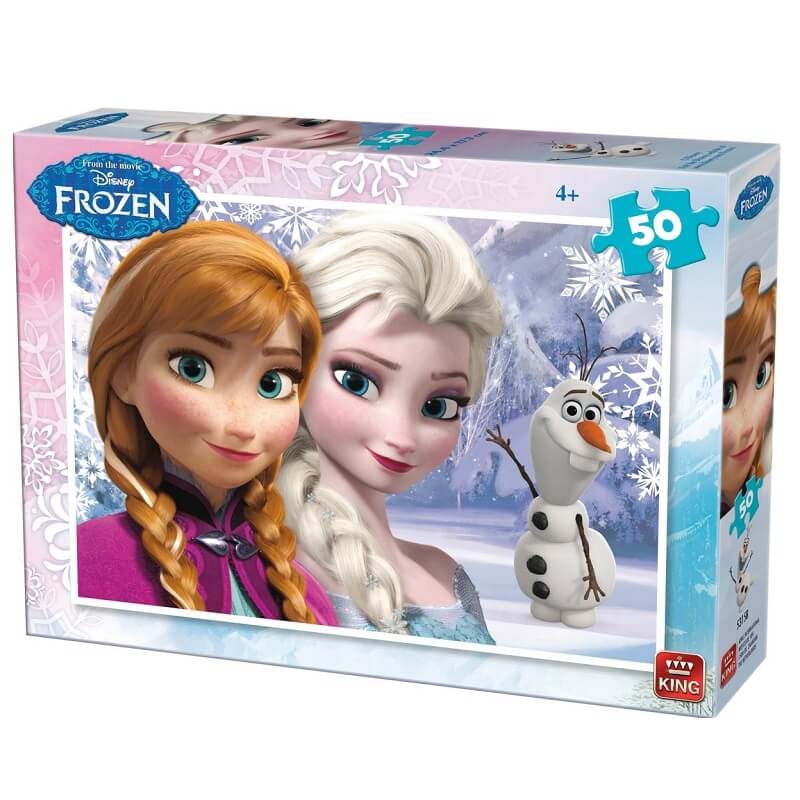 Puzzle La reine des neiges Disney de 50 pièces