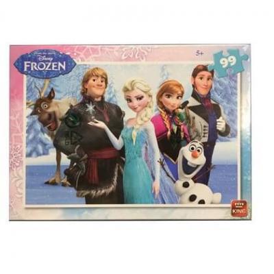 Puzzle La reine des neiges Disney de 99 pièces