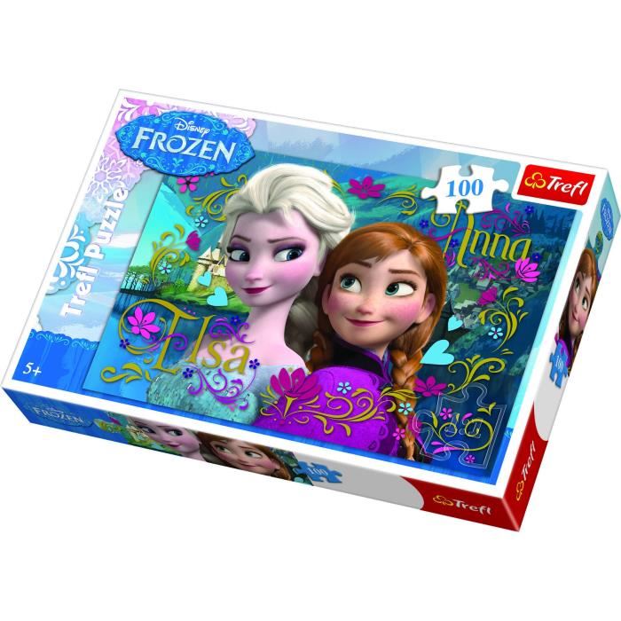 Puzzle La reine des neiges Disney de 50 pièces