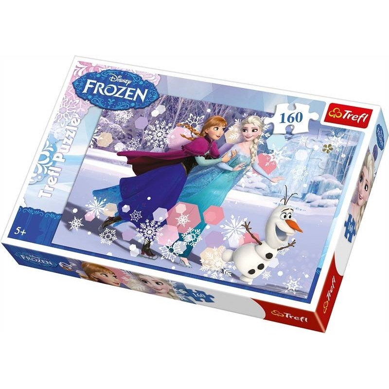 Puzzle la reine des neiges anna et elsa 160 pieces