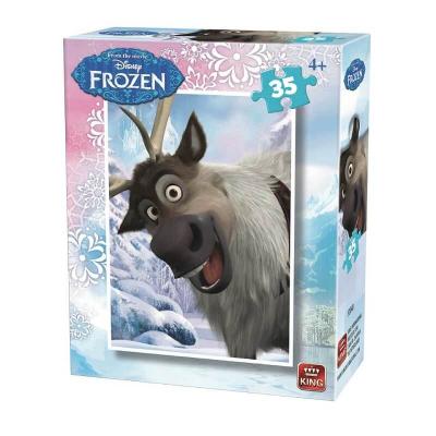 Puzzle la reine des neiges sven disney