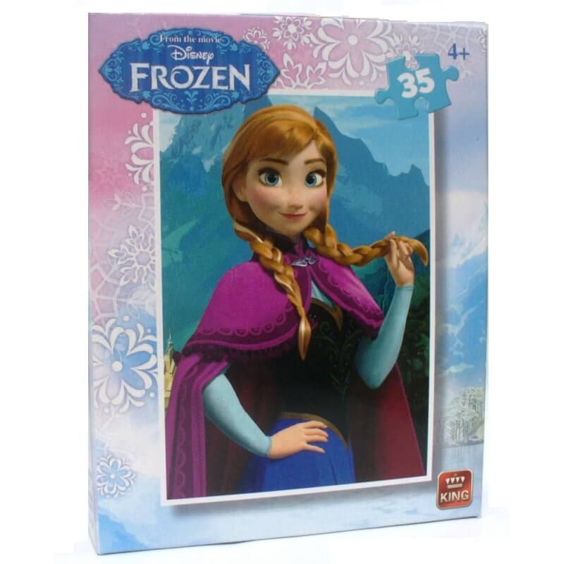 Puzzle la reine des neiges version anna puzzle enfant 4 ans 1