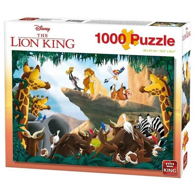 Puzzle + Figurine Puzzle 3D Le Roi Lion