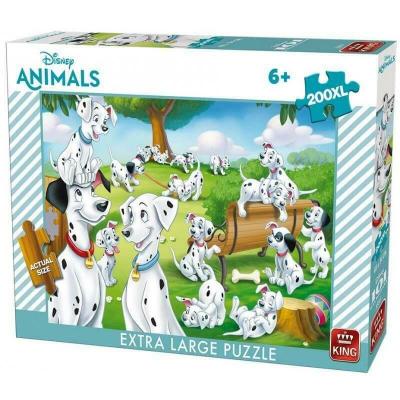 Puzzle Les 101 Dalmatiens Disney de 200 pièces XL