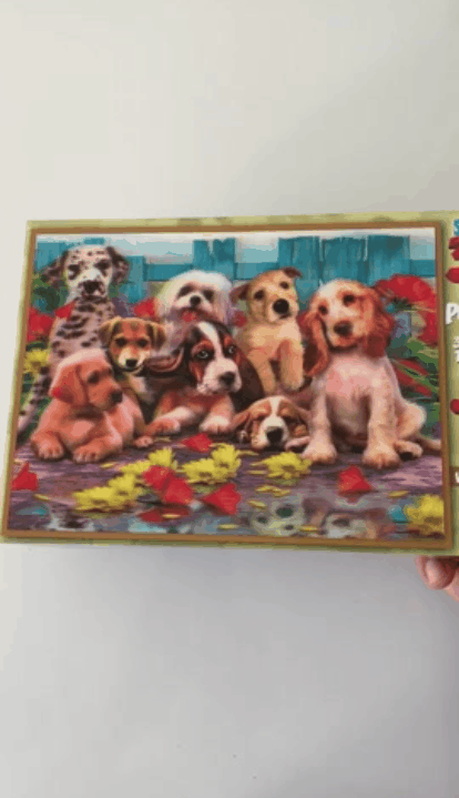 Puzzle les chiens super 3d video presentation