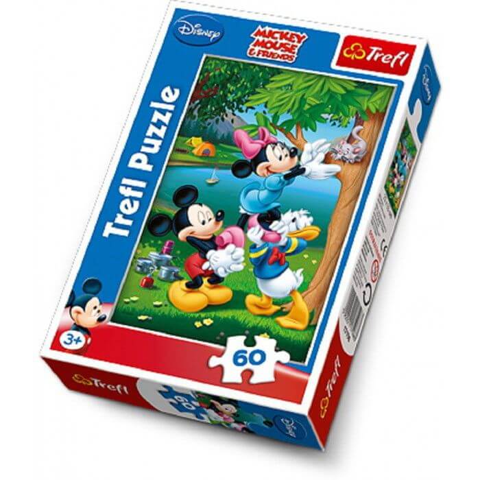 Puzzle enfant Mickey, Minnie et Donald