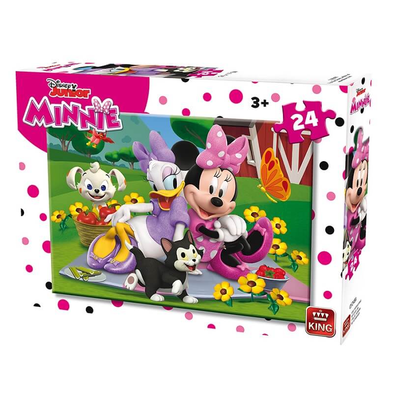 Puzzle Disney Minnie Mickey pour enfant dès 2 ans