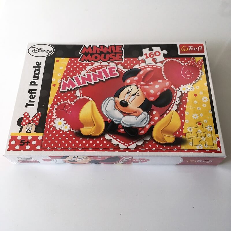 Puzzle Minnie Disney glamour pour enfant de 5 ans et plus.