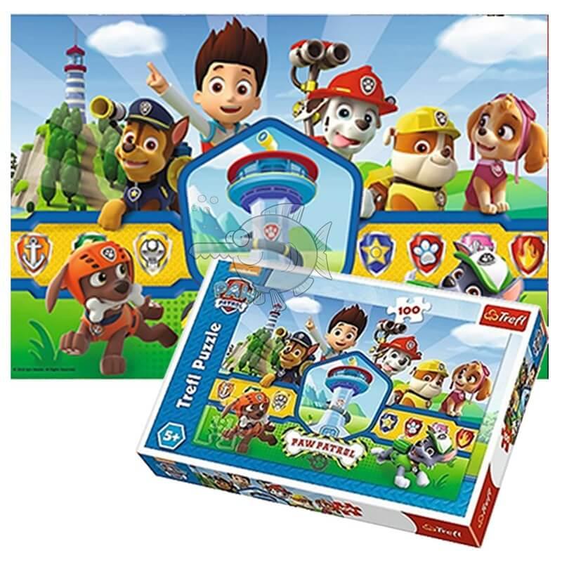 Puzzle de 100 pièces Ravensburger Pat'Patrouille - Jouets