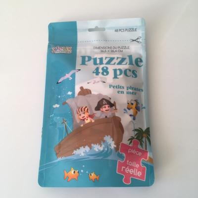 Puzzle Petits pirates en mer de 48 pièces