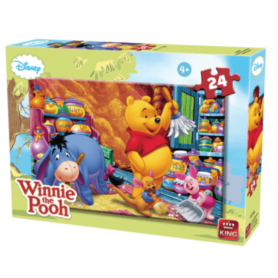 Puzzle Winnie l'ourson sous licence Disney de 24 pièces