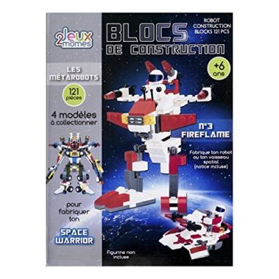 Blocs de construction enfant - Les métarobots - Version Fireflame