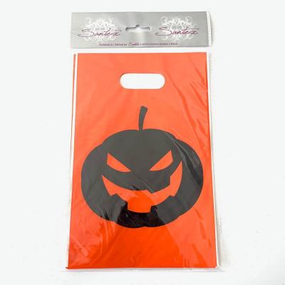 Sacs halloween citrouille par 10 pieces