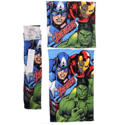 Set de 2 serviettes Avengers Marvel