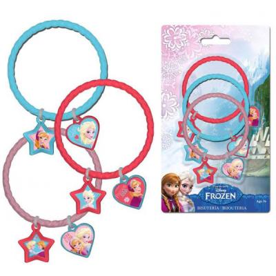 Bracelets La reine des neiges Disney par lot de 3