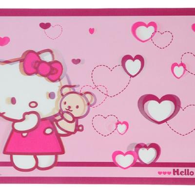 Set de table 3D Hello Kitty