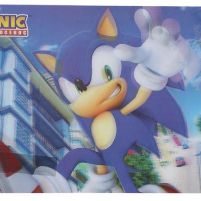 Set de table en 3D Sonic