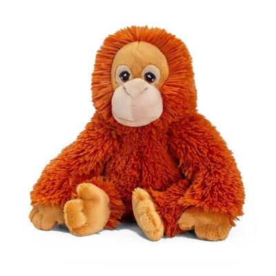 Peluche singe orang-outan 100% matière recyclée Keeleco