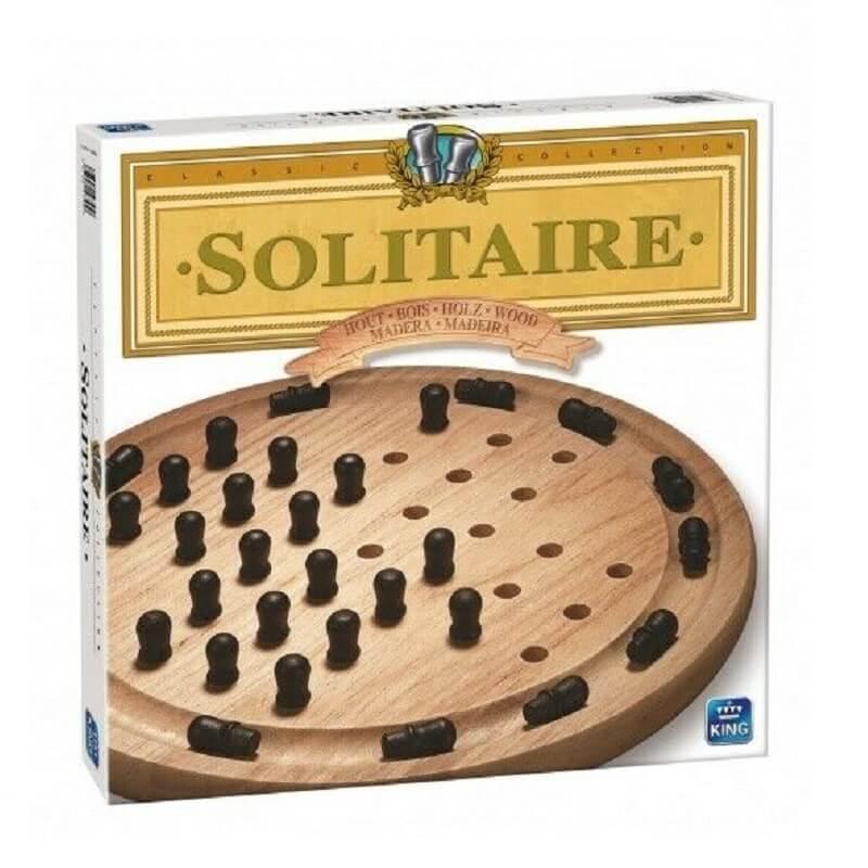 Jeu du solitaire en bois top qualité King