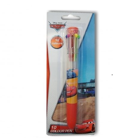 Stylo Cars Disney 10 couleurs - Une idée cadeau utile