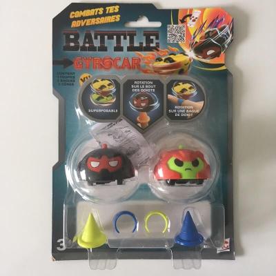 Pack de 2 toupies Gyrocar version Ninja