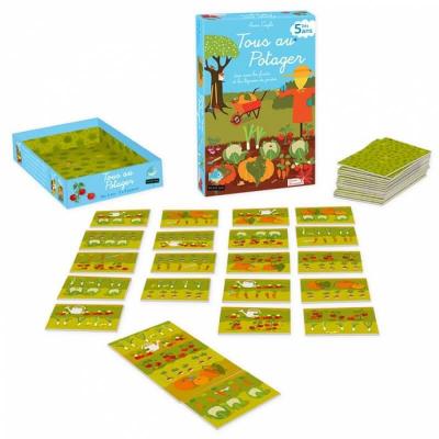 Tous au potager jeu pour enfant