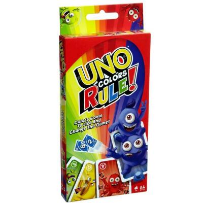 Uno Colors Rule - Le jeu de cartes Mattel