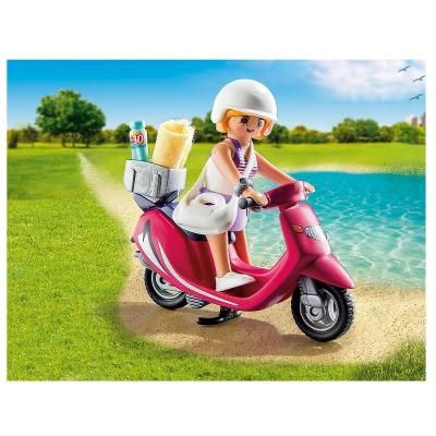 Vacanciere en scooter playmobil