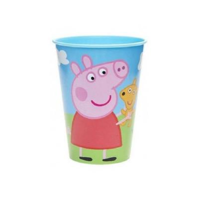 Verre plastique rigide peppa pig